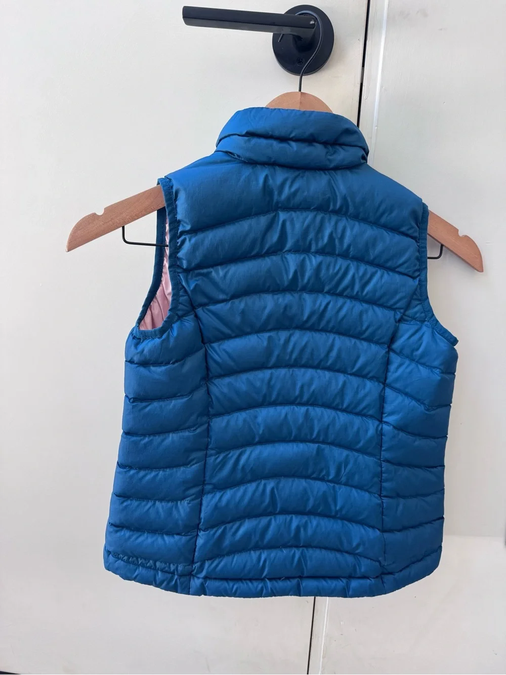 Patagonia Girls' Teal Down Sweater Vest size xs or 5-6